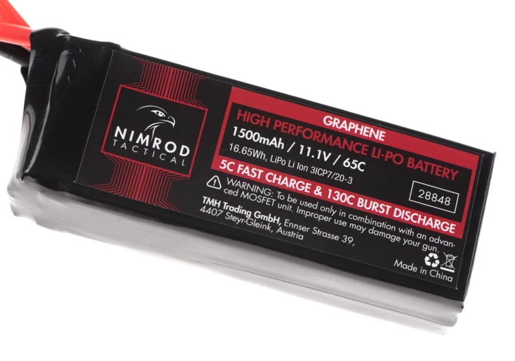 Bateria Nimrod LiPo 11.1v 1500mAh Graphene 65C