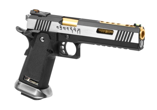 Replika WE Hi-Capa 6 Force a Gold Barrel Full Metal GBB