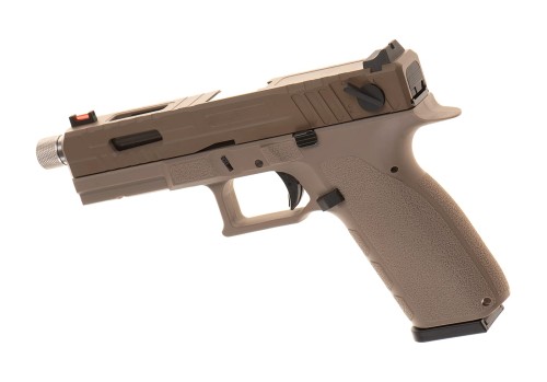 Replika KJ Works KP-13F TBC Full Auto Metal Version GBB Tan