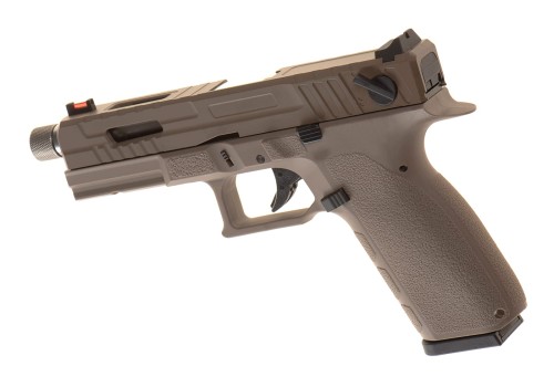 Replika KJ Works KP-13F TBC Full Auto Metal Version Co2 Tan