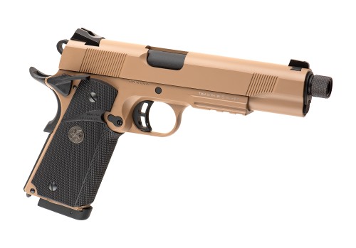 Replika KJ Works M1911 MEU TBC Full Metal Co2 Tan