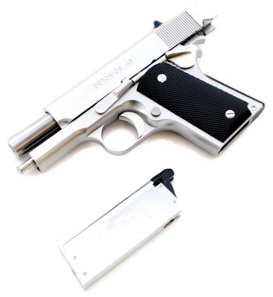 Replika Tokyo Marui Colt Detonics.45 GBB Silver