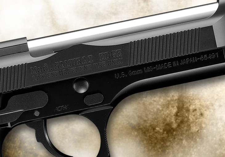 Replika Tokyo Marui Beretta M92 Samurai Edge STD High Grade GBB