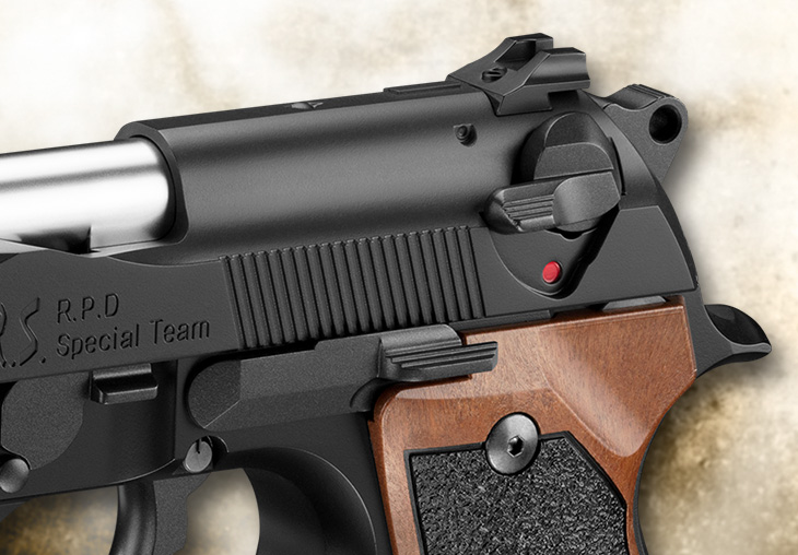 Replika Tokyo Marui Beretta M92 Samurai Edge STD High Grade GBB