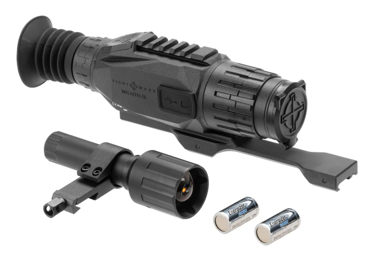 Luneta Cyfrowa Sightmark Wraith 4K 2-16x32 z Montażem