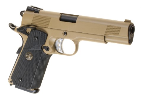 Replika WE M1911 MEU Full Metal GBB Tan