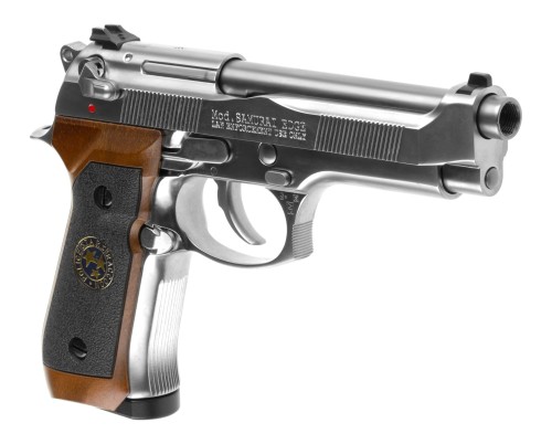 Replika WE M92 Samurai Edge Biohazard Full Metal CO2 Silver