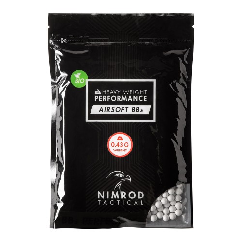 Kulki Nimrod Professional Performance Bio 0.43g Paczka 1000 szt.