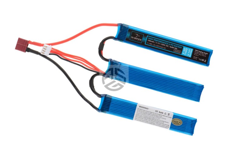 BATERIA NIMROD LI-PO 11.1v 1000mAh TRIPLE SPLIT