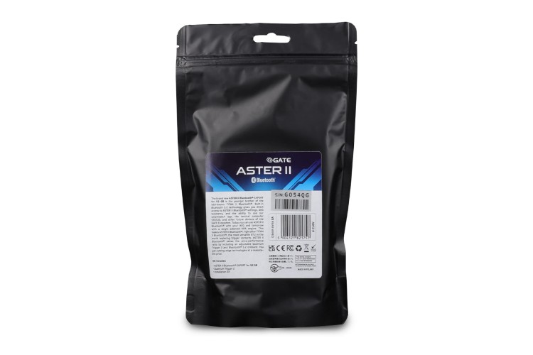GATE ASTER II BLUETOOTH® EXPERT  V2 + REGULOWANY QUANTUM TRIGGER [AEG/HPA]