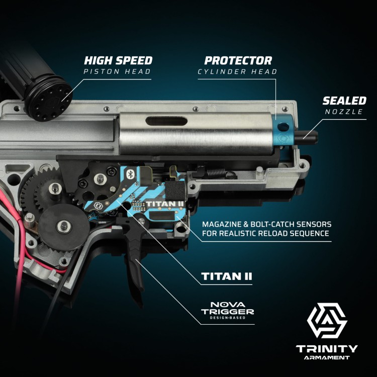 REPLIKA TRINITY ARMAMENT GA-TA02 AEG Z TITAN II BLUETOOTH