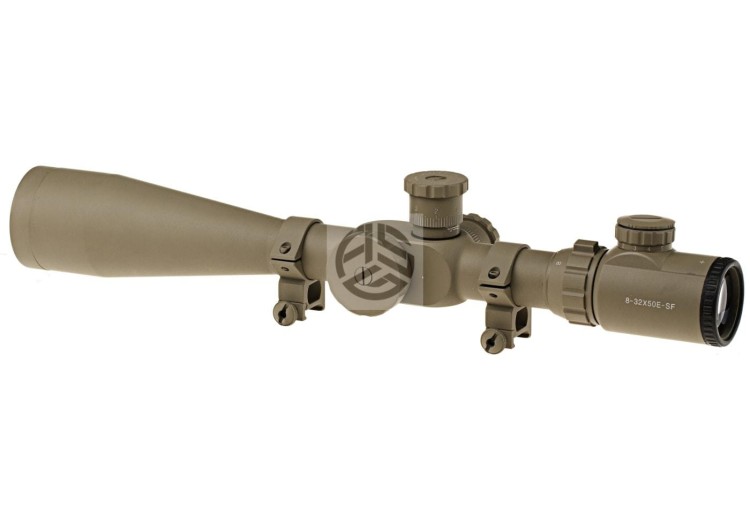 LUNETA AIM-O 8-32x50E-SF TAN