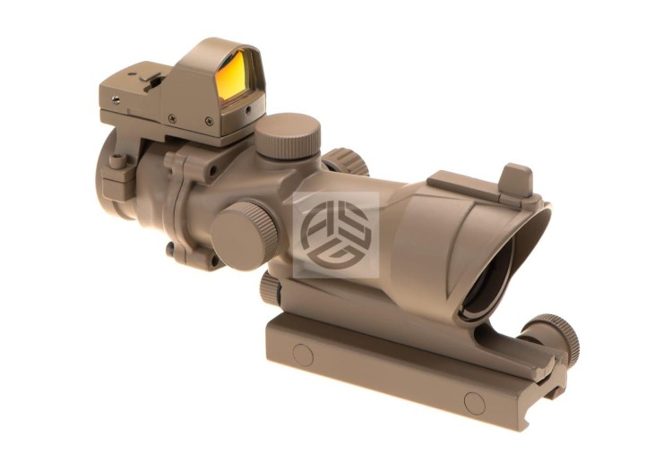LUNETA AIM-O 4x32IR COMBO TAN