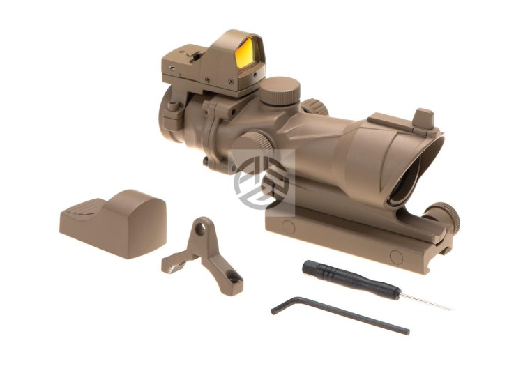 LUNETA AIM-O 4x32IR COMBO TAN