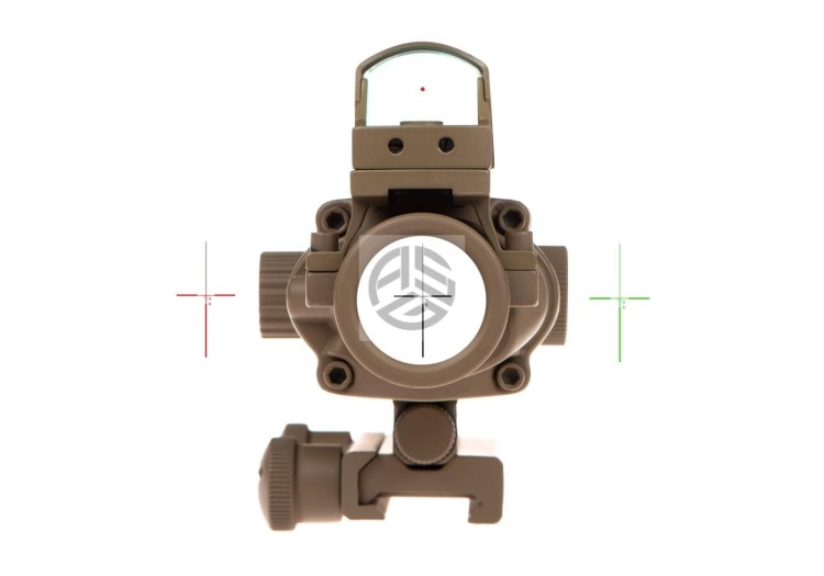 LUNETA AIM-O 4x32IR COMBO TAN