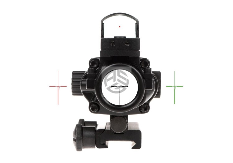 LUNETA AIM-O 4x32IR COMBO BLACK