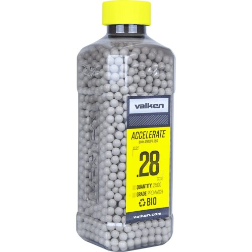 Kulki Valken Accelerate 0.28g Bio 2500szt.