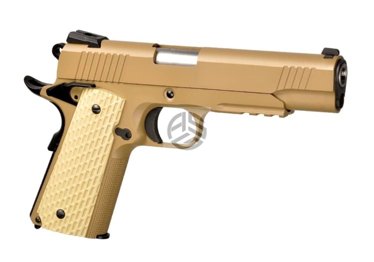 REPLIKA WE DESERT WARRIOR 5.1 FULL METAL GBB TAN