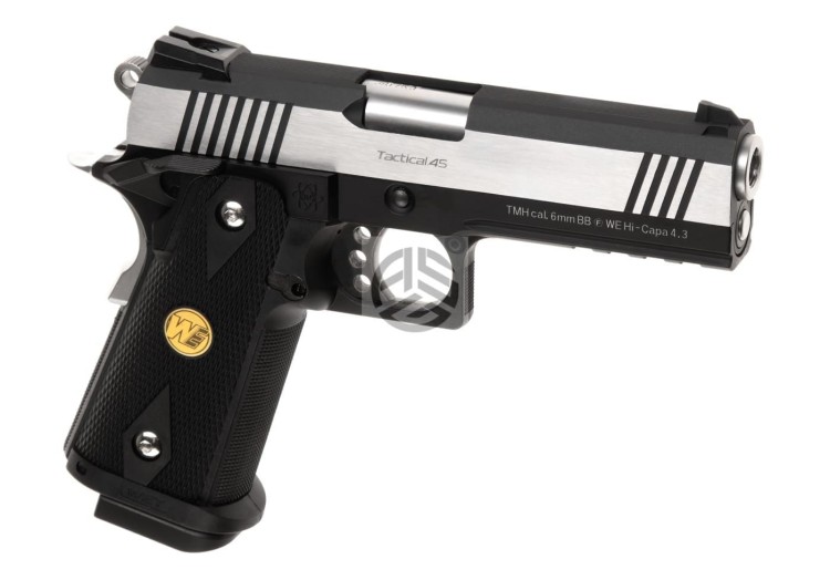 REPLIKA WE HI-CAPA 4.3 OPS FULL METAL GBB SILVER