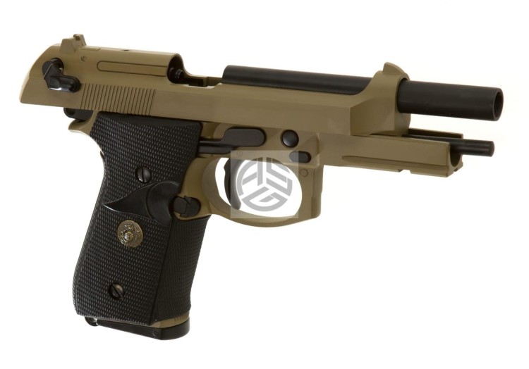 REPLIKA WE M9 A1 FULL METAL GBB TAN