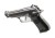 REPLIKA WE M84 FULL METAL GBB SILVER