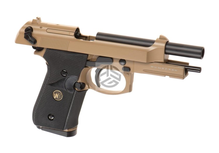 REPLIKA WE M9 A1 FULL METAL GBB CO2 TAN