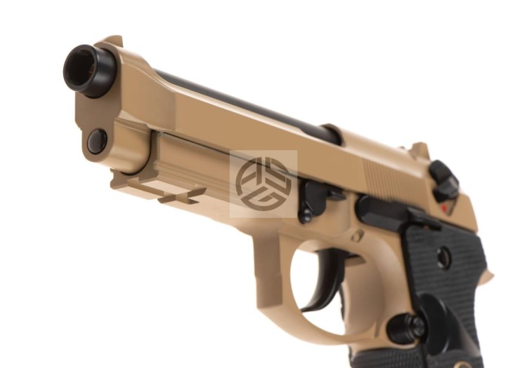 REPLIKA WE M9 A1 FULL METAL GBB CO2 TAN