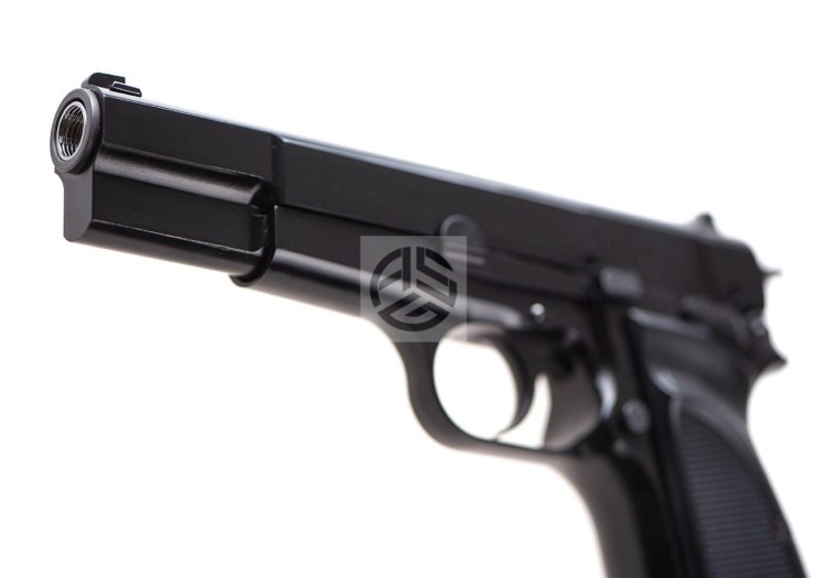 REPLIKA WE HI-POWER MK3 FULL METAL GBB BLACK