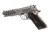 REPLIKA WE M1911 HEX CUT FULL METAL GBB SILVER
