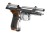 REPLIKA WE M92 SAMURAI EDGE BIOHAZARD FULL METAL CO2 SILVER