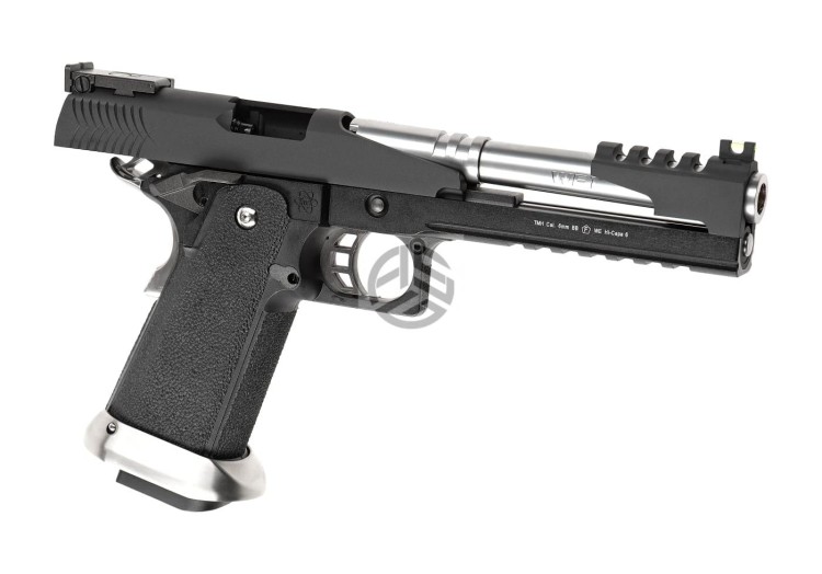 REPLIKA WE HI-CAPA 6 T-REX CUSTOM TITANUM BARREL FULL METAL GBB