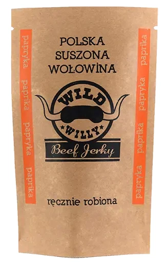 SUSZONA WOŁOWINA BEEF JERKY PAPRYKA 30g