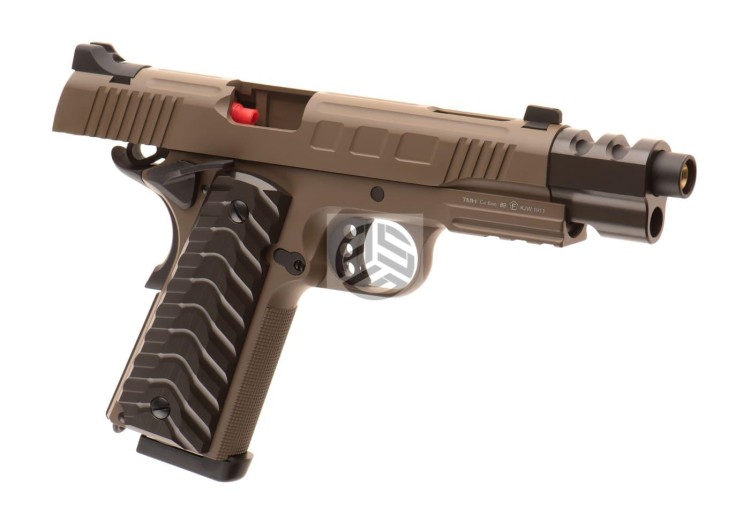REPLIKA KJ WORKS KP-16 FULL METAL GBB TAN