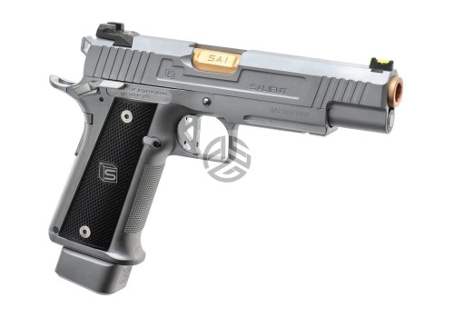 REPLIKA SALIENT ARMS DS 2011 5.1 SERIES FULL METAL GBB SILVER