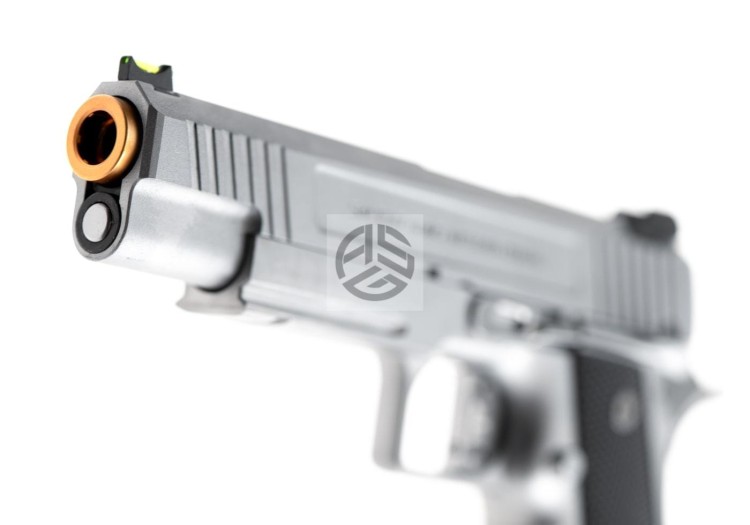 REPLIKA SALIENT ARMS DS 2011 5.1 SERIES FULL METAL GBB SILVER