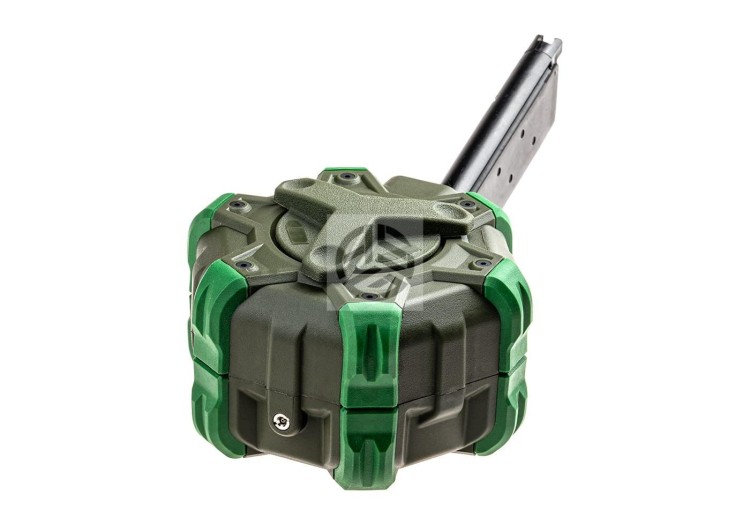 MAGAZYNEK WE M1911 GBB DRUM 350 KULEK