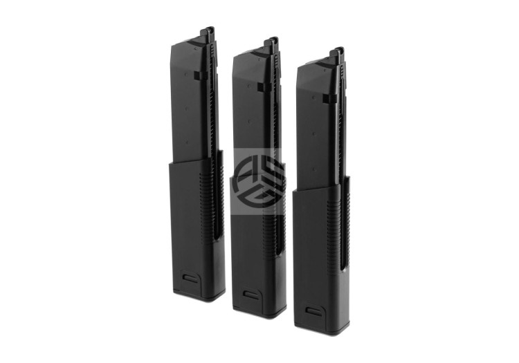 ZESTAW 3 MAGAZYNKÓW KRYTAC KRISS VECTOR GBB 60 KULEK