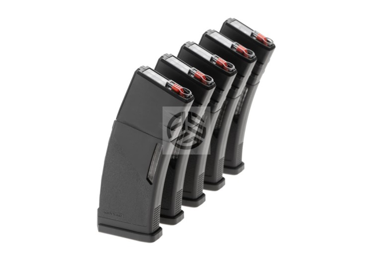 ZESTAW 5 MAGAZYNKÓW KRYTAC M4 MIDCAP 150 KULEK BLACK