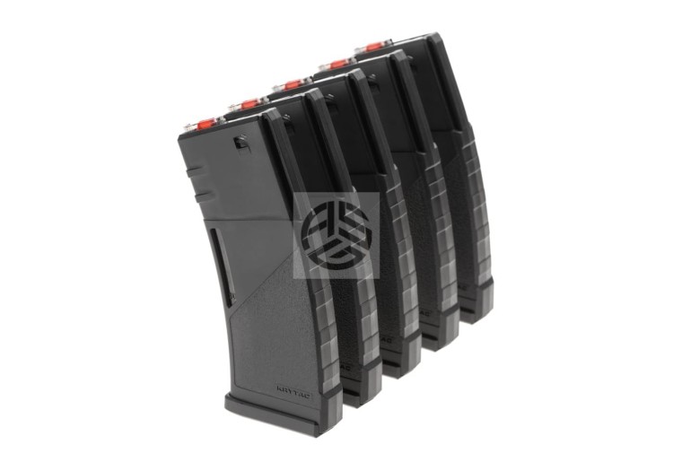 ZESTAW 5 MAGAZYNKÓW KRYTAC M4 MIDCAP 150 KULEK BLACK