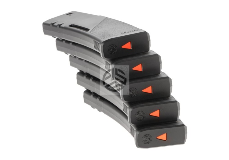 ZESTAW 5 MAGAZYNKÓW KRYTAC M4 MIDCAP 150 KULEK BLACK