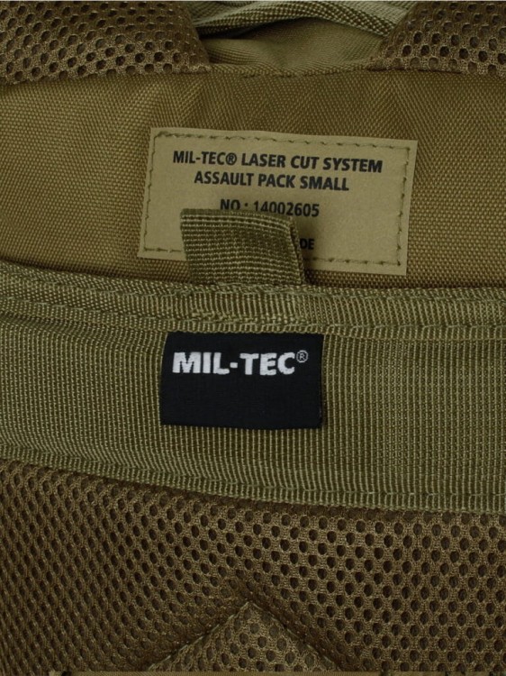 PLECAK TAKTYCZNY SZTURMOWY MIL-TEC US ASSAULT LASCER CUT 20L COYOTE