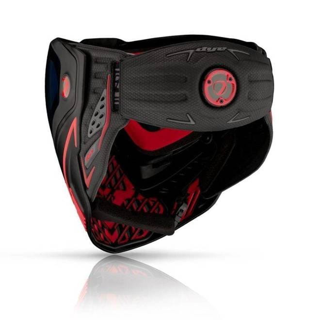 Maska Dye i5 Fire (Black/Red)