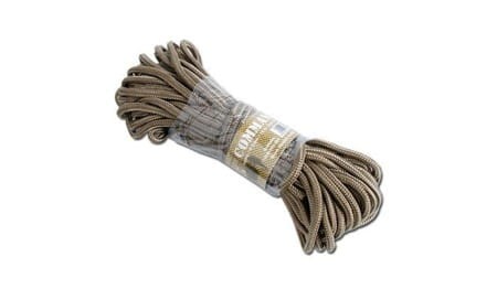 MIL-TEC LINKA 5mm 15m 220kg COYOTE BROWN