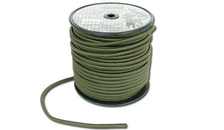 FOSCO LINKA ELASTYCZNA BUNGEE CORD 6mm ZIELONY OD 1m