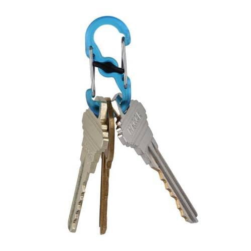Brelok Nite Ize Plastic S-Biner Keyrack Locker Czarny