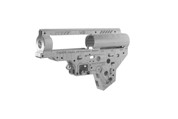 GATE EON V2 GEARBOX WER. 2 [CNC] - SILVER