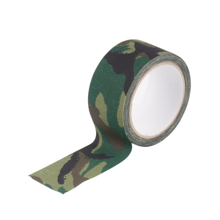 TAŚMA MASKUJĄCA MIL-TEC CLOTH CAMO TAPE WOODLAND
