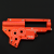 Mancraft CNC Gearbox V2 8mm Czerwony