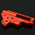 Mancraft CNC Gearbox V2 8mm Czerwony