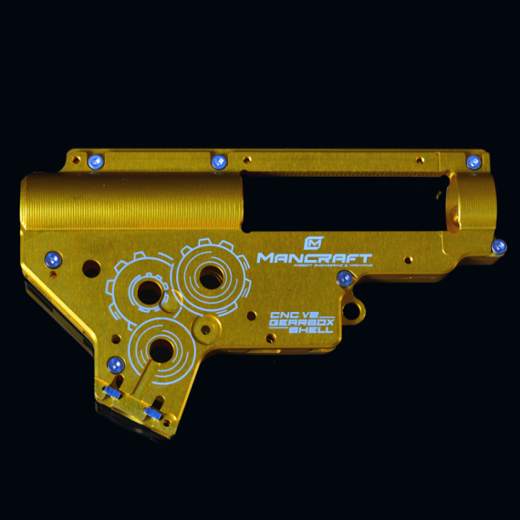 MANCRAFT CNC GEARBOX V2 8mm ZŁOTY